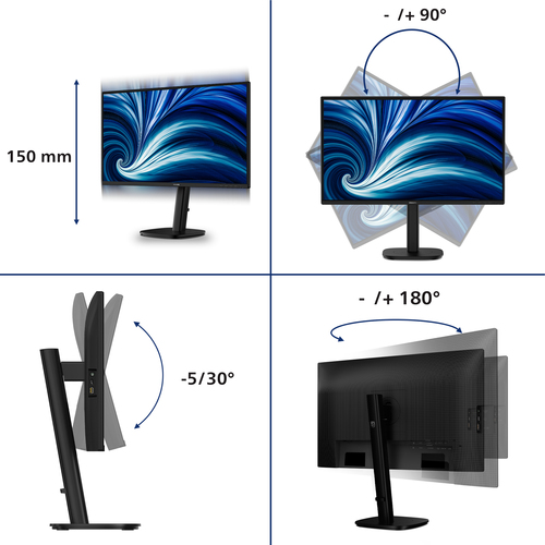 Philips Phil 27 L 27B2N3200J 120Hz FHD IPS, afbeelding 6