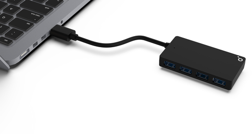 IOPLEE HPG-HC34A interface hub USB 3.2 Gen 1 (3.1 Gen 1) Type-A 5000 Mbit/s Black – image 4