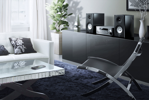 Yamaha MCR-N570D Black, Silver – image 3