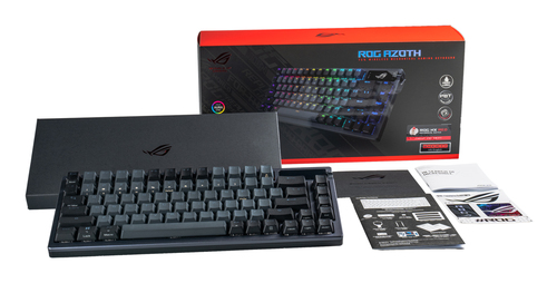 Asus Rog Azoth Wireless Mechanical Gaming Keyboard  Black, Black - image 3