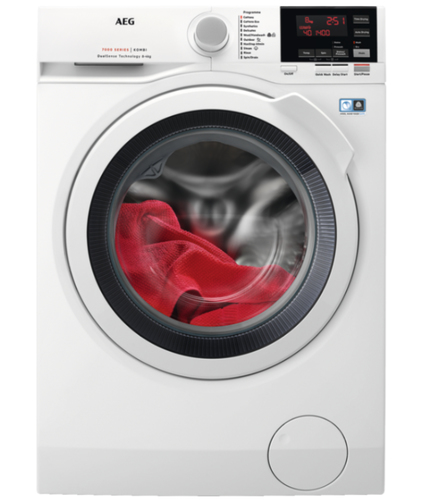 AEG L7WEG841R washer dryer Freestanding Front-load White