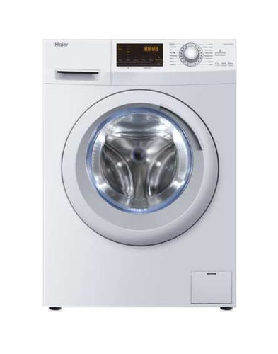 Haier HWD80-BP14636NFR washer dryer Freestanding Front-load White