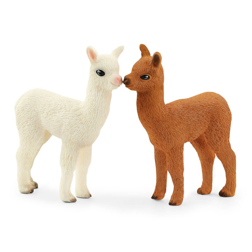 Schleich Wild Life - Alpacafamilie speelfiguur, afbeelding 2