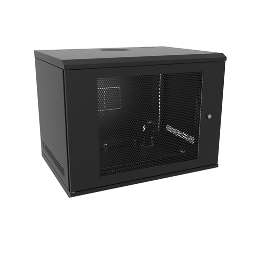 Vertiv GL09WMFP-B-AF rack cabinet 9U Wall mounted rack Black