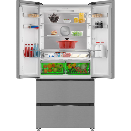 Hotpoint HPG26513XBR4 American Fridge Freezer in Brushed Steel Frost F - image 3