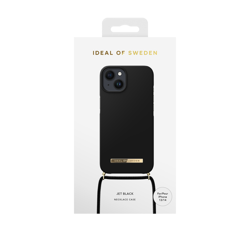 iDeal of Sweden Ordinary Necklace iPhone 13/14 Jet Black – image 3