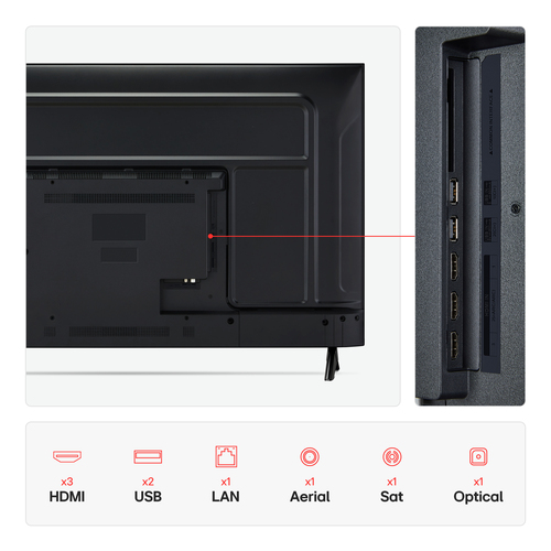65" LG UA73 LED 4K Hdr Smart TV 2025 - 65UA73006LA, Black - image 4