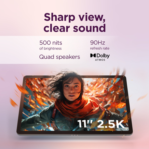 Lenovo Idea Tab 11" 128GB Tablet - Luna Grey - image 6