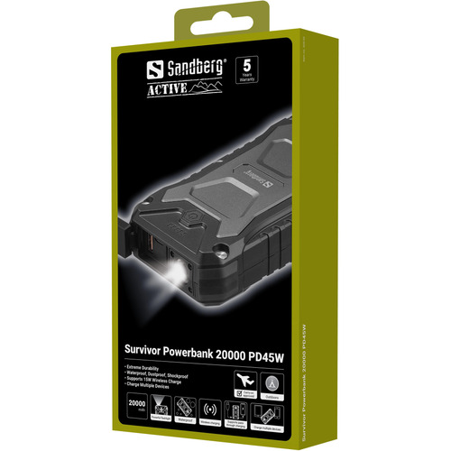Sandberg Survivor Powerbank 20000 PD30W – image 8