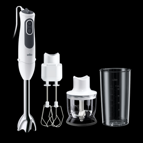 Braun ultiQuick 3 MQ 3125 B 0,6 L Погружной 750 W Серый, Белый