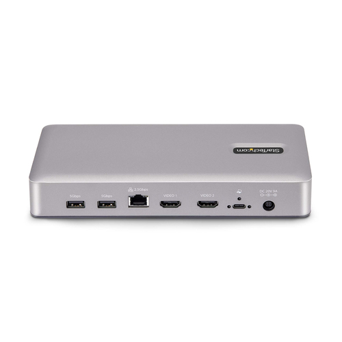 StarTech.com USB4 Docking Station, USB-C 40Gbps, Dual Video HDMI, Up to 2x 4K 60Hz 4:4:4 (RGB) or 2x 4K 120Hz 4:2:2, Multi-Monitor Dock, 6x USB,, afbeelding 4