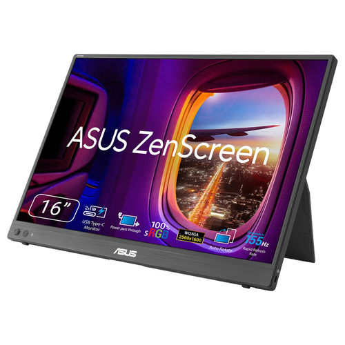ASUS ZenScreen MB16NCG монитор для ПК 40,6 cm (16") 2560 x 1600 пикселей WQXGA ЖК Черный