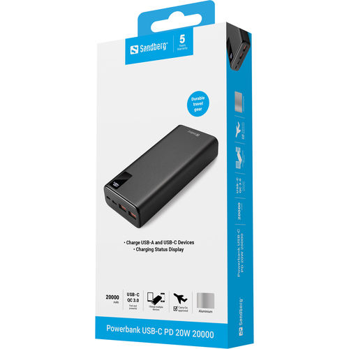 Sandberg Powerbank USB-C PD – image 3