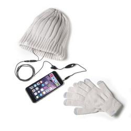 Celly WINTERKITIV headphones/headset Ivory