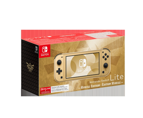 Nintendo Switch Lite Hyrule Edition портативная игровая приставка 14 cm (5.5") 32 GB Сенсорный экран Wi-Fi Золото