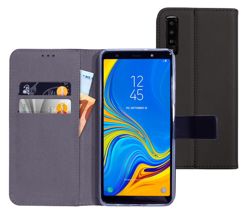 Mobiparts Premium Wallet TPU Case Samsung Galaxy A7 (2018) Black – image 1