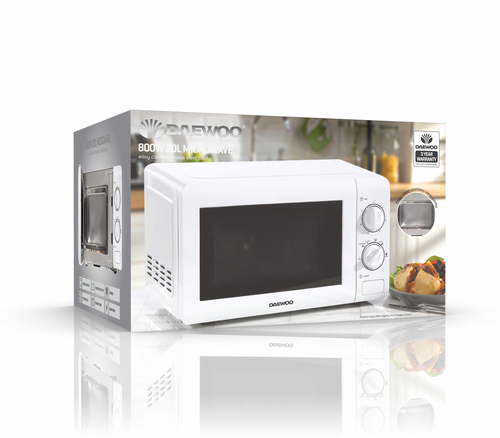 Daewoo SDA2075 microwave White Solo microwave Countertop – image 1