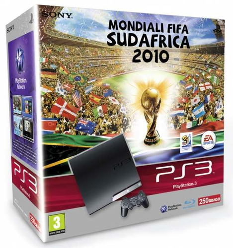 Sony Interactive Entertainment 250GB Playstation 3 Slim + Mondiali FIFA Sudafrica 2010