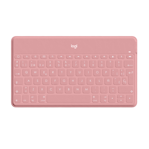 Logitech Keys-To-Go QWERTY Español Bluetooth Blanco