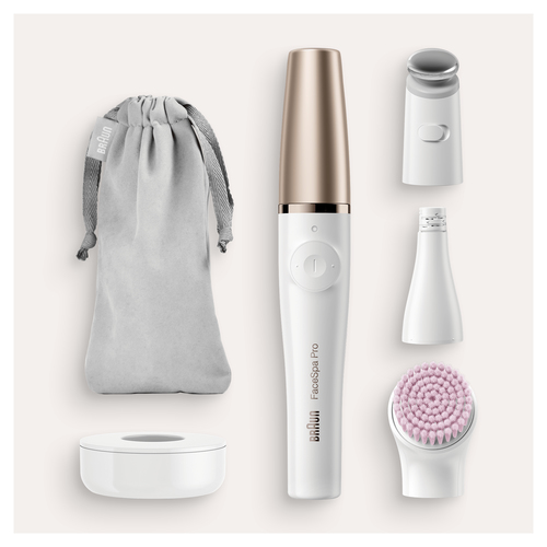 Braun FaceSpa Pro 912 10 tweezers White, Bronze – image 6