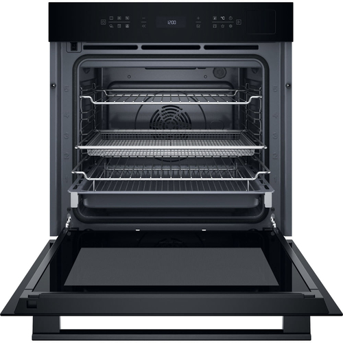 Hotpoint Class 6 HOI6A8PT1SBUK Built In Electric Single Oven with Pyrolytic Cleaning - Black - A+ Rated, Black - image 2