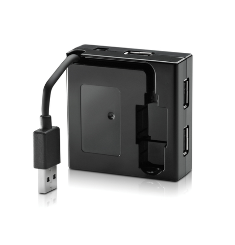 HP LAN and USB Travel Hub