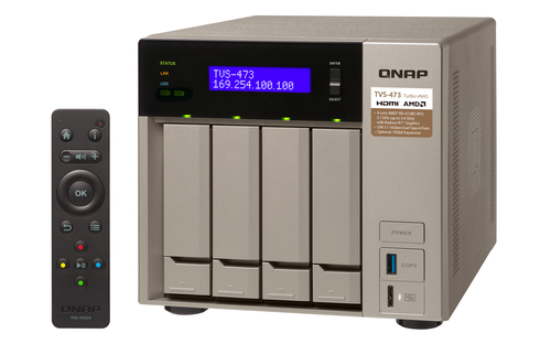 QNAP TVS-473 NAS Tower AMD Embedded R-Series SoC RX-421BD – image 7