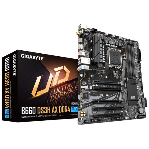 GIGABYTE B660 DS3H AX DDR4 материнская плата Intel B660 LGA 1700 ATX