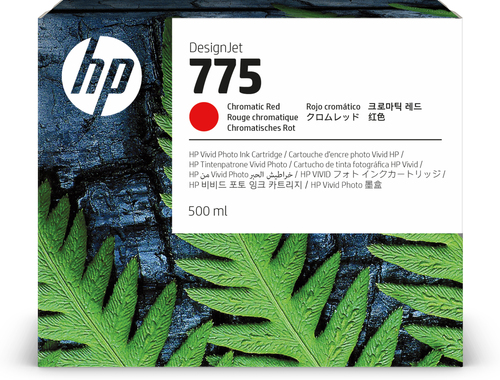 HP 775 500ML CHROMATIC RED DESI  GNJET INK CARTRIDGE - Código: 1XB20A | Compra en Guadalajara