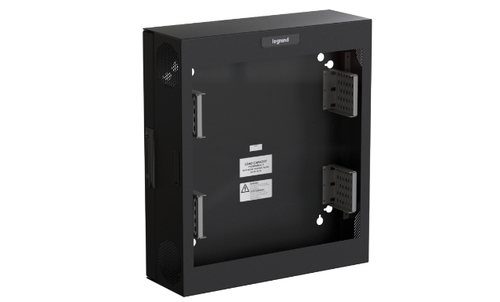 Legrand CECWM4RUPL-B rack cabinet 4U Wall mounted rack Black