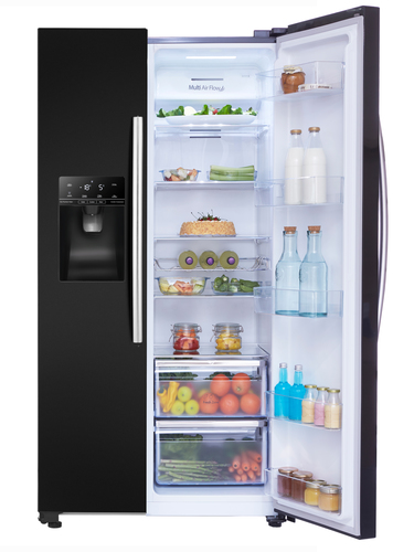 Hisense RS694N4IBE side-by-side refrigerator Freestanding – image 4