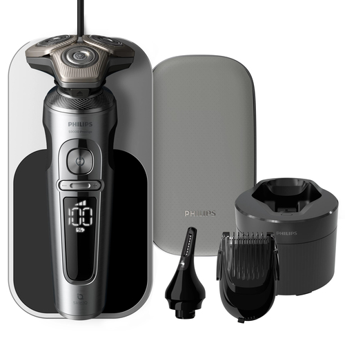 Philips Shaver S9000 Prestige SP9885/35 Wet & Dry Electric shaver with SkinIQ – image 2