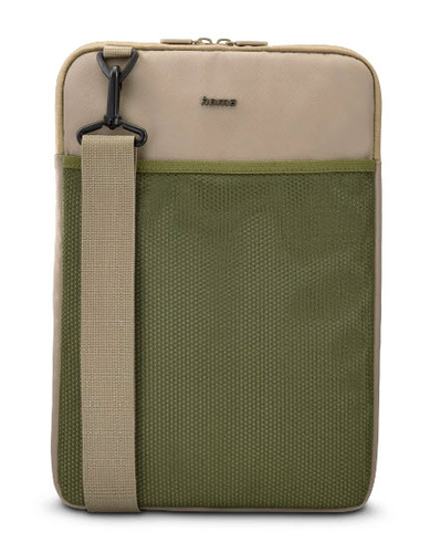 Hama To Go 30,7 cm (12.1") Sleeve case Бежевый, Зеленый