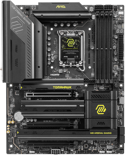 MB MSI MAG Z890 TOMAHAWK WIFI ATX LGA 1851 INTEL Z890 256GB DDR5 HDMI MAG Z890 TOMAHAWK WIFI - Msi