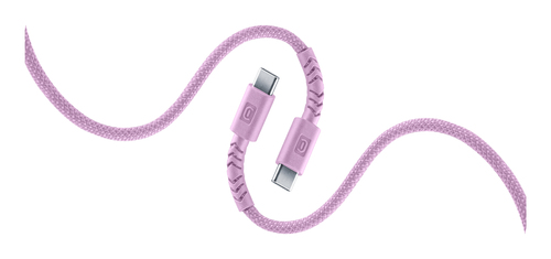 Cellularline USBDATAUBRC2C15P USB кабель 1,5 m USB C 60 W Розовый