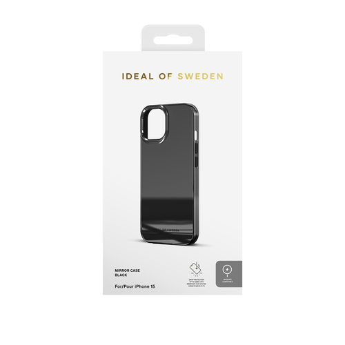 iDeal of Sweden Mirror Case MagSafe iPhone 13 / 14 / 15 / 16e Mirror Black – image 3