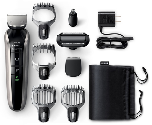 Philips Norelco Multigroom 7100 QG3390/49 body groomer/shaver Black, Chrome – image 2