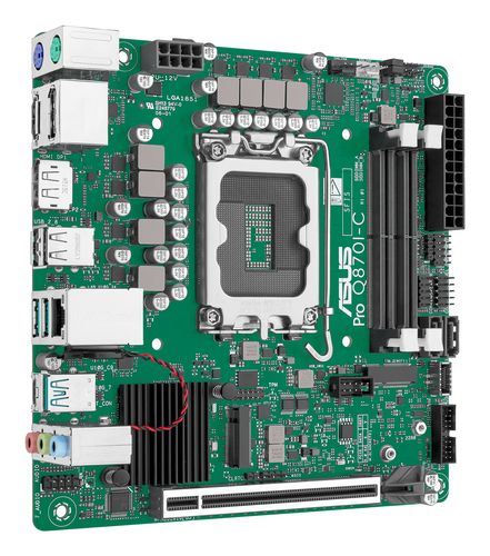 ASUS PRO Q870I-C-CSM Intel Q870 LGA 1851 (Socket V1) mini ITX