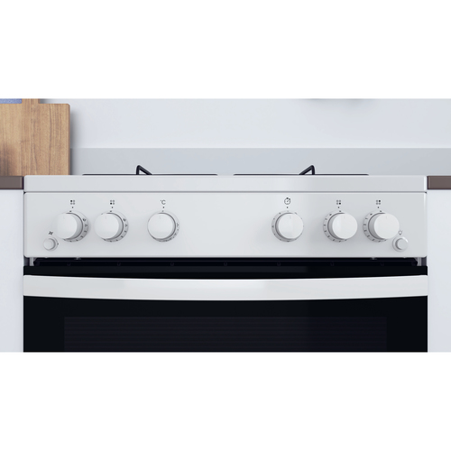 Indesit IS67G1PMW/UK cooker Freestanding cooker Gas White – image 1