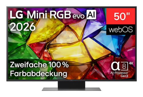 LG RGB Mini-led 50" MRGB86 (2026)