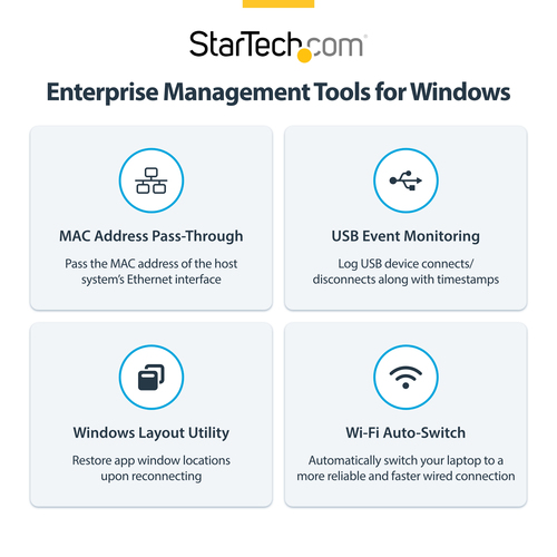 StarTech.com USB4 Multiport Adapter, Driverless Dual-4K for macOS and Windows – image 9