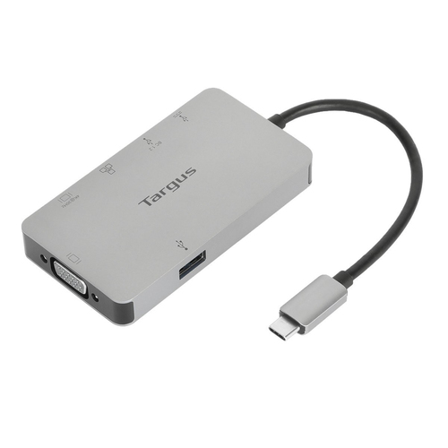 Targus DOCK419EU док-станция для ноутбука Проводная USB 3.2 Gen 1 (3.1 Gen 1) Type-C Серый