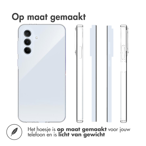 Accezz Clear Backcover voor de Samsung Galaxy A56 - Transparant, afbeelding 4