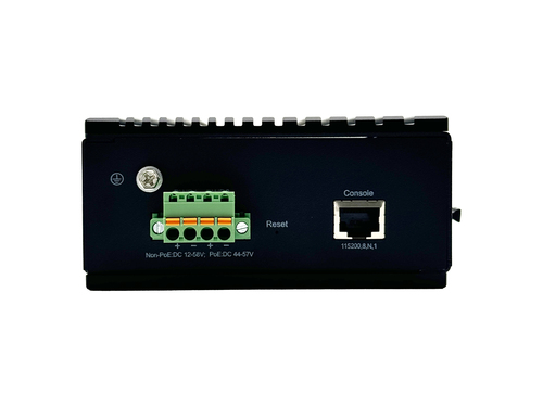 LevelOne Switch 10x GE IGU-1071 8x 1GbE,2x 2.5GbE SFP zwart, afbeelding 3