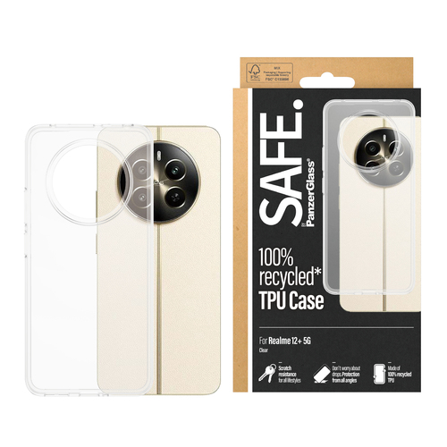 PanzerGlass SAFE. by PanzerGlass® Case for Realme 12+ 5G | Transparent – image 2
