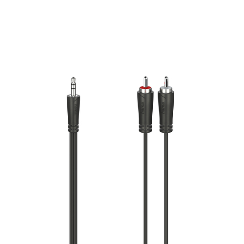 Hama 00200721 аудио кабель 5 m 3,5 мм 2 x RCA Черный