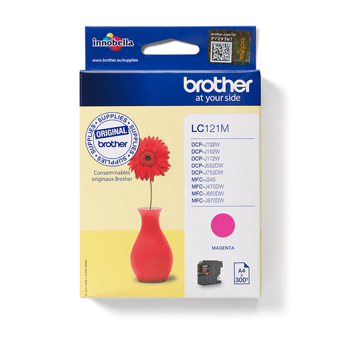 Original Brother LC121M Magenta Ink Cartridge - image 1