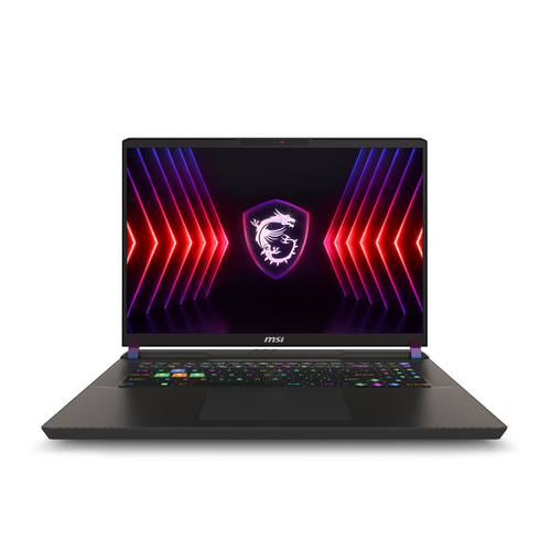 MSI Vector 17 HX A13VHG-609UK Intel® Core™ i9 i9-13980HX Ноутбук 43,2 cm (17") Full HD+ 16 GB DDR5-SDRAM 1 TB Твердотельный накопитель (SSD) NVIDIA GeForce RTX 4080 Wi-Fi 6E (802.11ax) Windows 11 Home Advanced Черный