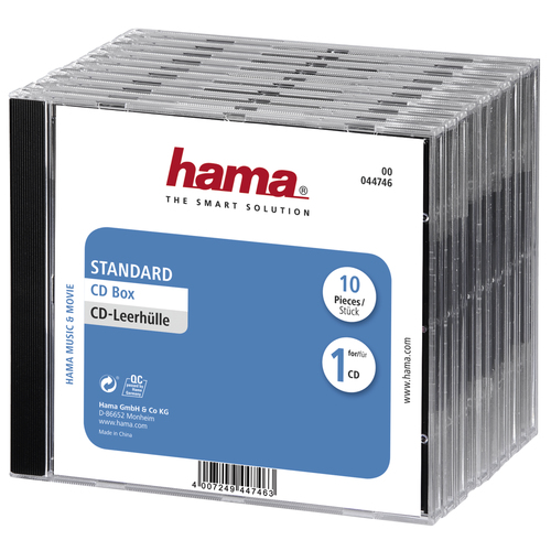 Caja estándar para 1 CD