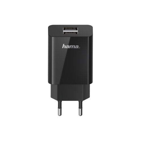 Hama 00200014 mobile device charger E-book reader, MP3, Portable speaker, Smartphone, Tablet Black AC Indoor